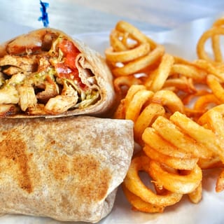 Cajun Chicken Wrap