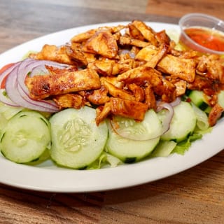 Buffalo Grilled Chicken Salad